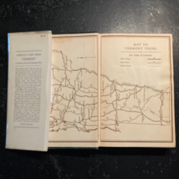Rare "Vermont: A Guide to the Green Mountain State," 1937 First Ed. Hardcover - Picture 9 of 17